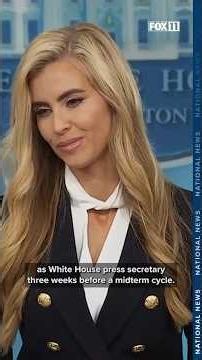 New White House press secretary on new role close to the midterms