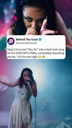 Doja Cat completely reinvented “Say So” for the 2020 MTV EMAs, taking the bright disco pop No. 1 hit