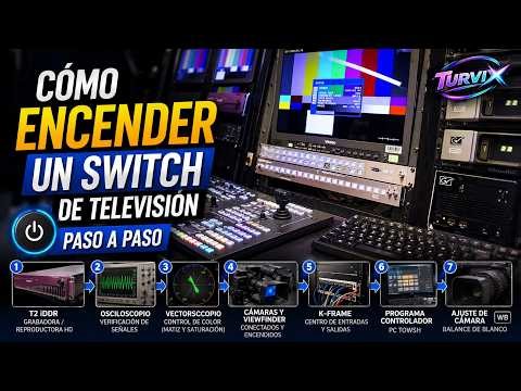 “Cómo encender un switch de televisión: procedimiento paso a paso”