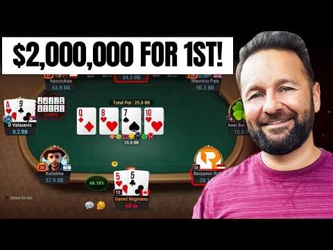 $2,000,000+ for 1st! RUNNING DEEP in the $10K GGMillion$!