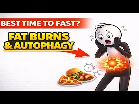 Science Explained: Best Time To Fast For Weight Loss & Autophagy?