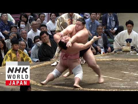 Bout of the Day: Day 11 of the May 2026 GRAND SUMO Tournament - NHK WORLD-JAPAN