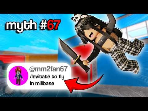 I BUSTED THE CRAZIEST MYTHS IN MM2... (Murder Mystery 2)