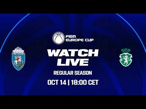 SCM Universitatea Craiova v Sporting CP | Full Basketball Game | FIBA Europe Cup 2026-27