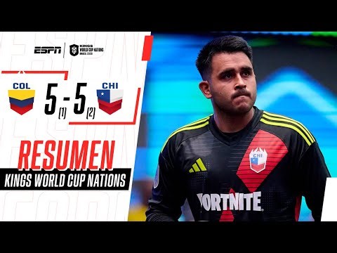 CHILE VENCIÓ A COLOMBIA Y TERMINÓ INVICTO EN LA FASE DE GRUPOS | Colombia 5-5 Chile | RESUMEN