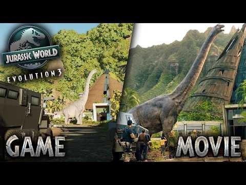 THESE ARE THE BEST FALLEN KINGDOM RECREATIONS IN JURASSIC WORLD EVOLUTION 3!