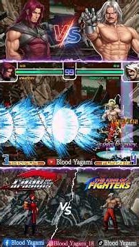 Johann vs Omega Rugal 95 #kof #kof2002
