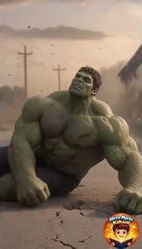 👽 Dharti par Alien ka Attack! 😱 Kya Hulk sabko bacha payega? Dekho akhir tak! 💥 #youtubeshorts