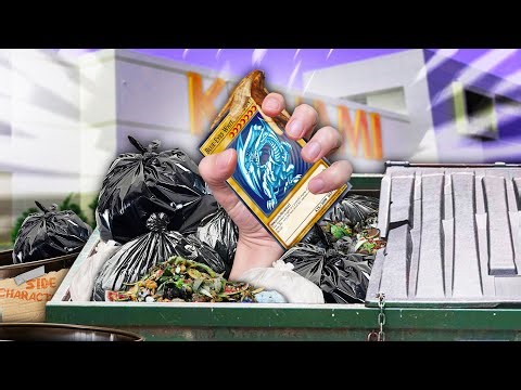HE FOUND $1 MILLION OF YU-GI-OH CARDS... in a dumpster.