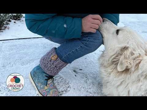 Easiest Crochet Boot Cuffs! NO-FAIL Leg Warmer Tutorial for Winter ❄️