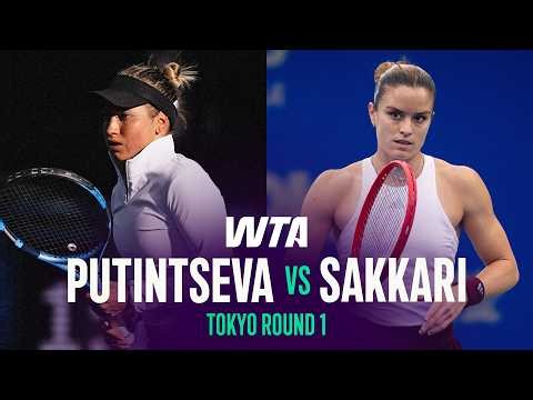 Yulia Putintseva vs. Maria Sakkari | 2026 Tokyo Round 1 | WTA Match Highlights