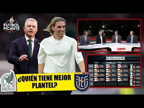 ¿Es mejor MÉXICO o ECUADOR? El VEREDICTO tras compararlos LÍNEA POR LÍNEA | Futbol Picante