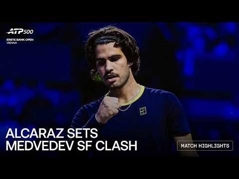 Tommy Paul vs Carlos Alcaraz Highlights | Vienna 2026 Quarter-Finals