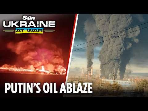 Ukrainian renews energy attacks with hit Russia’s Novokuybyshevsk oil refinery