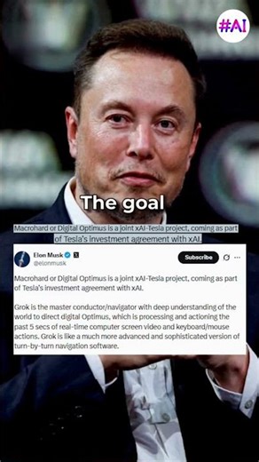 Elon Musk’s Macrohard AI: Could It Replace Digital Jobs? | Hashtag AI #viral #shorts #elonmusk