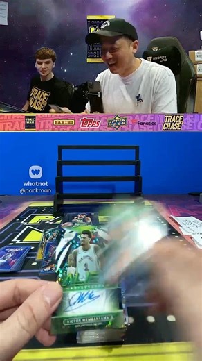 WEMBY "ALIEN" AUTO PULLED! 👽🔥 #shorts