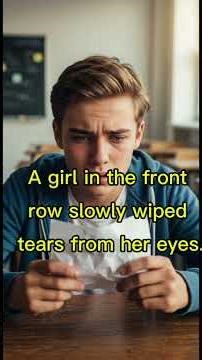 A Simple Classroom Test Turned Into a Lesson No One Could Forget