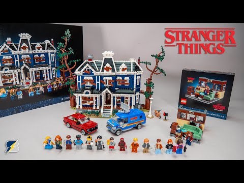 LEGO Stranger Things 11370 Creel House review Pt 2 - Vehicles, GWP, Minifigs & Final Thoughts