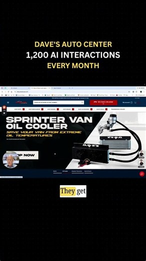 How Dave's Auto Center Gets 1,200 AI Interactions a Month