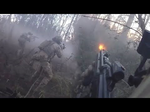 🔴Ukrainian Scouts Storm Russian Trenches On The Eastern Front • Helmet Cam Combat #ukrainvsrussia