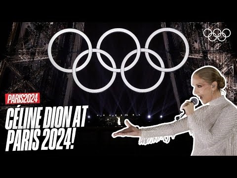 "Hymne à l’amour" in the City of Love 🤩❤️ | Céline Dion during the Paris 2024 Opening Ceremony