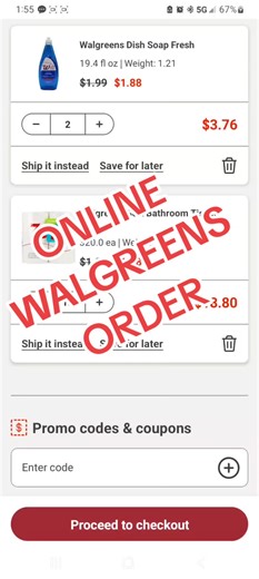 Walgreens Online Order. Use Code Friends20 to save an additional 20% off your order#couponing #couponcommunity #walgreens