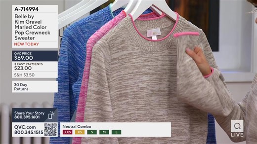 You are watching Belle by Kim Gravel - Fashion on QVC®. Shop the show, here: https://qvc.co/qvcshopnowjanuary2026 | QVC Live