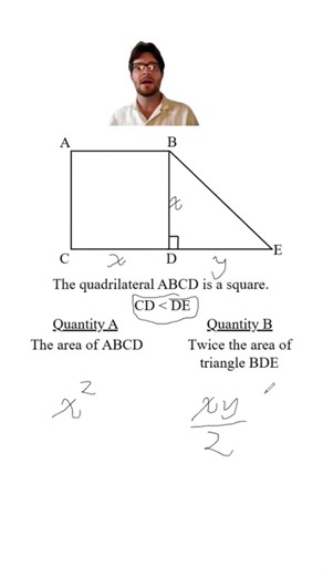GRE Geometry Example Question