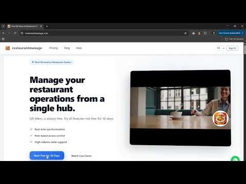 Free QR Menu + Restaurant Management System Full Demo (Admin, KDS, Waiter App & POS)