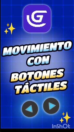 Movimiento con botones táctiles en Gdevelop!! #gdevelop #tutorial #gamedev
