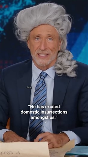 Jon consults the Declaration of Independence to see if Trump meets the "king" qualifications | The Daily Show