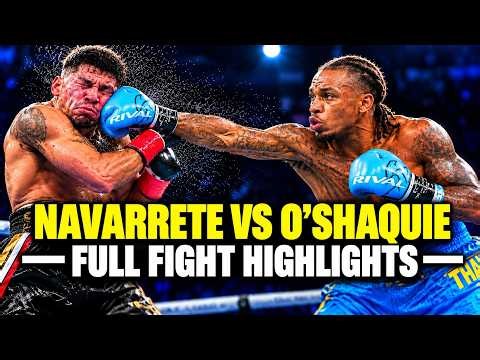 Vaquero Navarrete vs O’Shaquie Foster FULL FIGHT HIGHLIGHTS...
