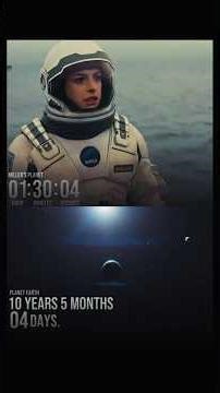 intersteller time dilation #shorts #science