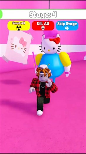 Hello Kitty Is Swinging That Pink Hammer… And I'm TOO Close!! 😱🩷 Roblox