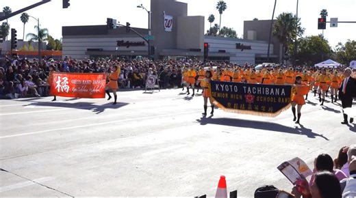 Tournament of Roses Parade 2025 / Kyoto Tachibana HS Green Band （Jan 1, 2025） | 京都橘高校吹奏樂部 Kyoto Tachibana SHS Band Global Fans Group