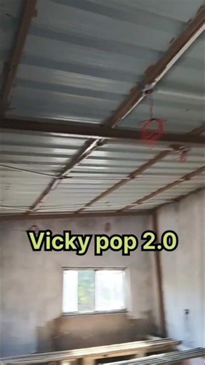 टीन शेड वाले कमरे को बना या महल 😍 Tin Roof False Ceiling by Vicky pop 2.0 #FalseCeiling