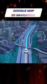 Google Map 3D Update: New 3D Navigation and Gemini in Google Maps 🤩 #googlemaps #maps #3dmap