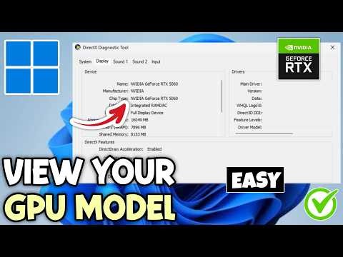 How to See What Graphics Card You Have on Windows (2026)