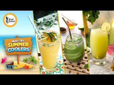 Must Try Summer Coolers Recipes by Food Fusion