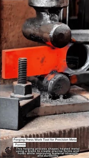 Forging Press Work Tool for Precision Metal Forming #worktool