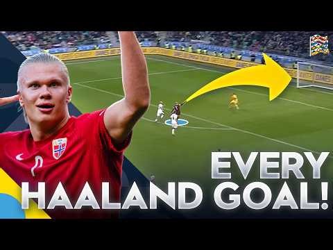 EVERY Erling Haaland Nations League Goal