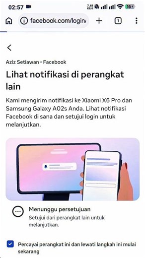 Facebook account forgot authentication code