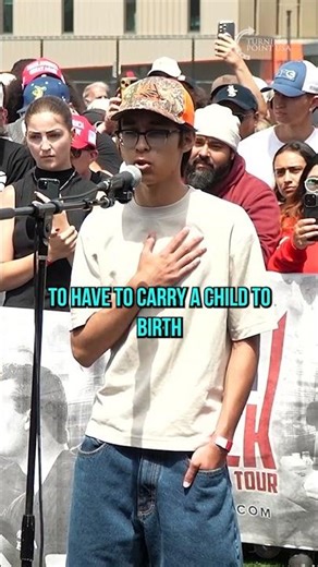 Charlie Kirk Ends the 'Gray Area' Abortion Debate