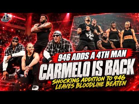 CARMELO HAYES IS THE NEWEST MEMBER OF 946! | WWE Raw Review (10/12/26)