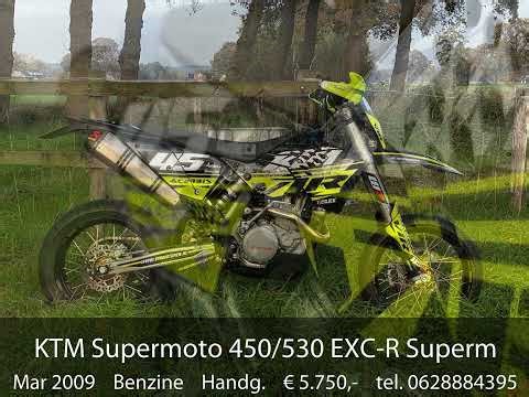 KTM Supermoto 450/530 EXC-R Supermotard A2 VTR Style