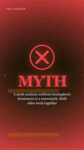 MYTH OR FACT? LEFT-BRAINED OR RIGHT-BRAINED