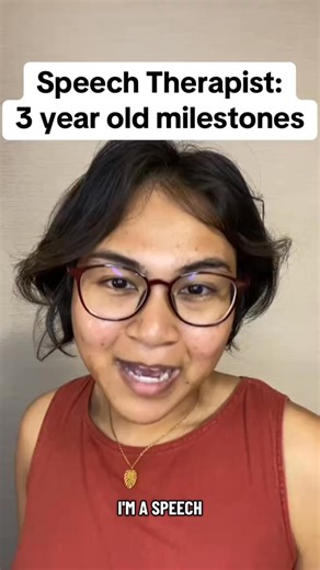 3 year old speaking and listening milestones - remember every kid develops at their own pace :) #speechtherapy #latetalker #autism #speechdelay #fyp | Baenita Speech Therapist Usa