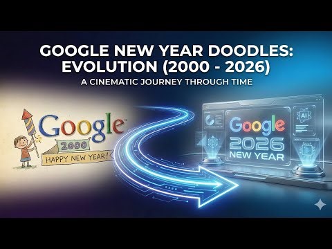 Google New Year Doodles (2000–2026) | 26 Years in 2 Minutes