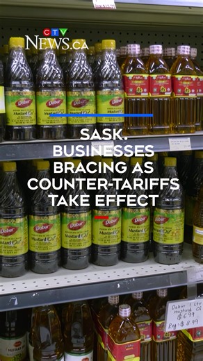 Saskatchewan business owners and shoppers brace for U.S. tariff impacts Canada's retaliatory tariffs are in effect, along with Saskatchewan's new levy on US alcohol. Hallee Mandryk on what that means for locals. FULL STORY: https://www.ctvnews.ca/regina/article/sask-premier-voices-support-as-counter-tariffs-go-into-effect/