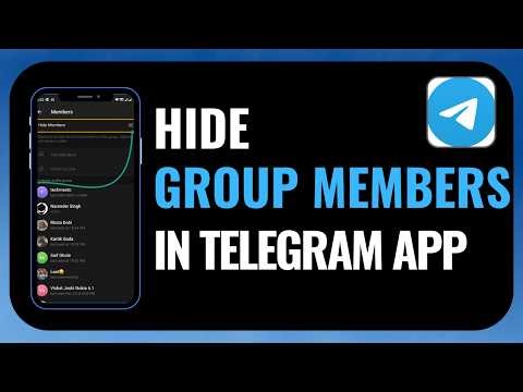 How to Hide Group Members in Telegram (Privacy Settings for Groups Explained)
